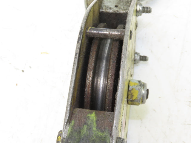 Zimmerman Ingersoll Rand Air Balancer Load Block Single Pulley Sheave Yellow
