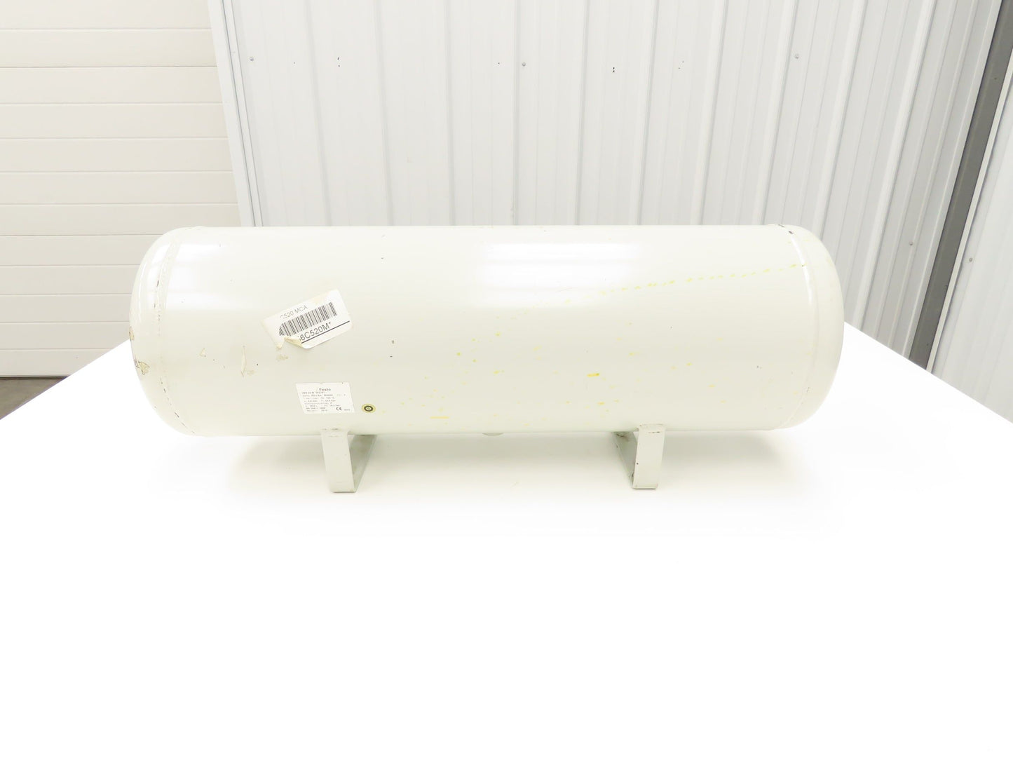 Festo VZS-20-B 192161 Compressed Air Tank Reservoir 20L 24Bar/348PSI 1" NPT