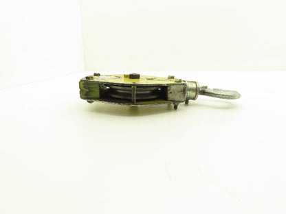 Zimmerman Ingersoll Rand Air Balancer Load Block Single Pulley Sheave Yellow