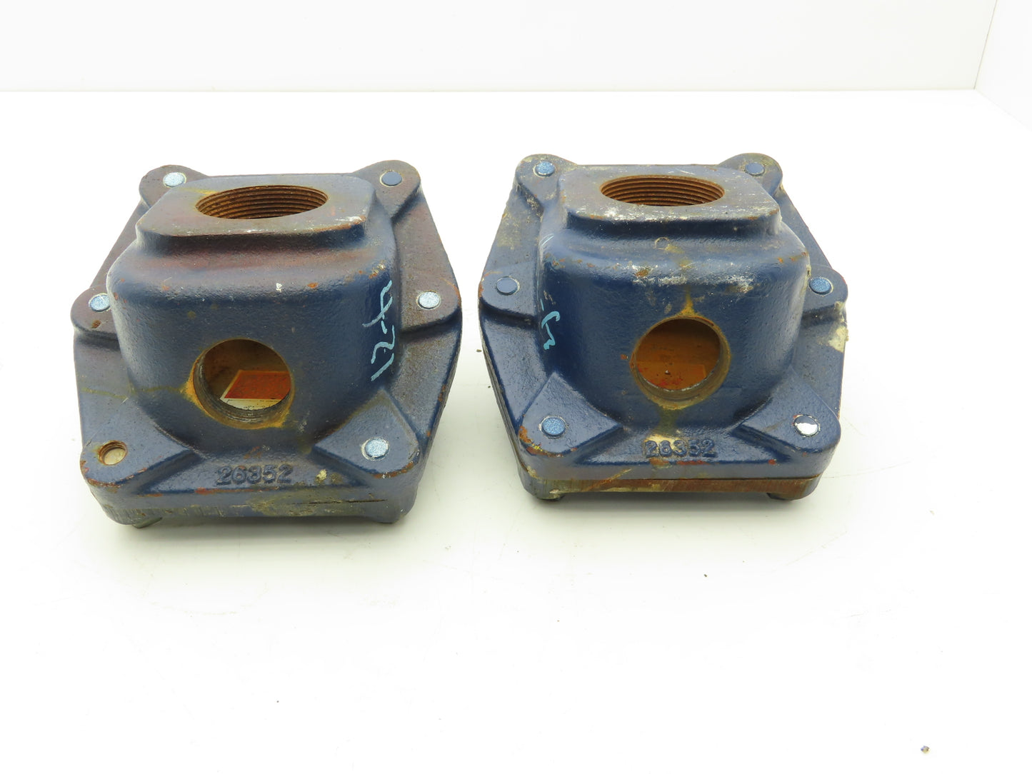 Max Guard E168774 Explosion Proof Enclosure 1.25" 2" NPT 55 Cu. In. Lot of 2