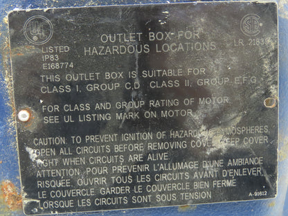 Max Guard E168774 Explosion Proof Enclosure 1.25" 2" NPT 55 Cu. In. Lot of 2