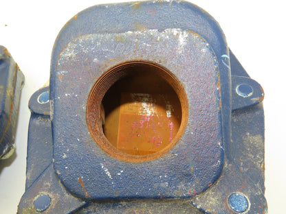 Max Guard E168774 Explosion Proof Enclosure 1.25" 2" NPT 55 Cu. In. Lot of 2