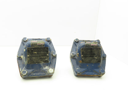 Max Guard E168774 Explosion Proof Enclosure 1.25" 2" NPT 55 Cu. In. Lot of 2