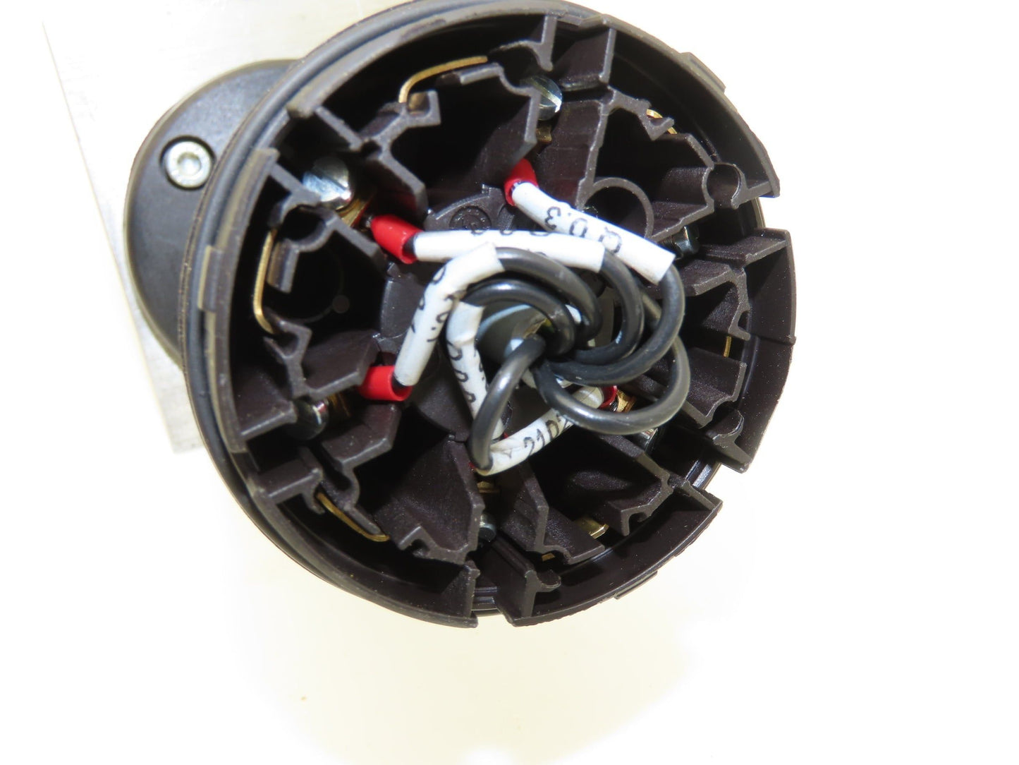 Werma 640 830 00 Signal Light Stack Tower Red Orange Green W/Alarm 24V AC/DC