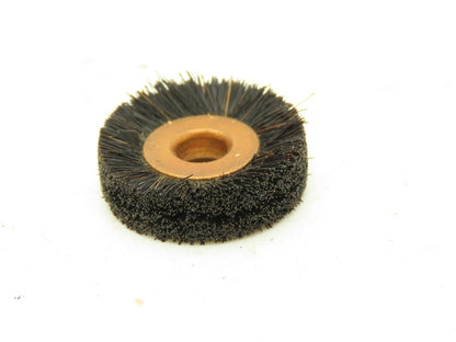 Horsehair Brush Polishing Wheel 1" Dia x 1/4" Bore Copper Center  Lot of 100