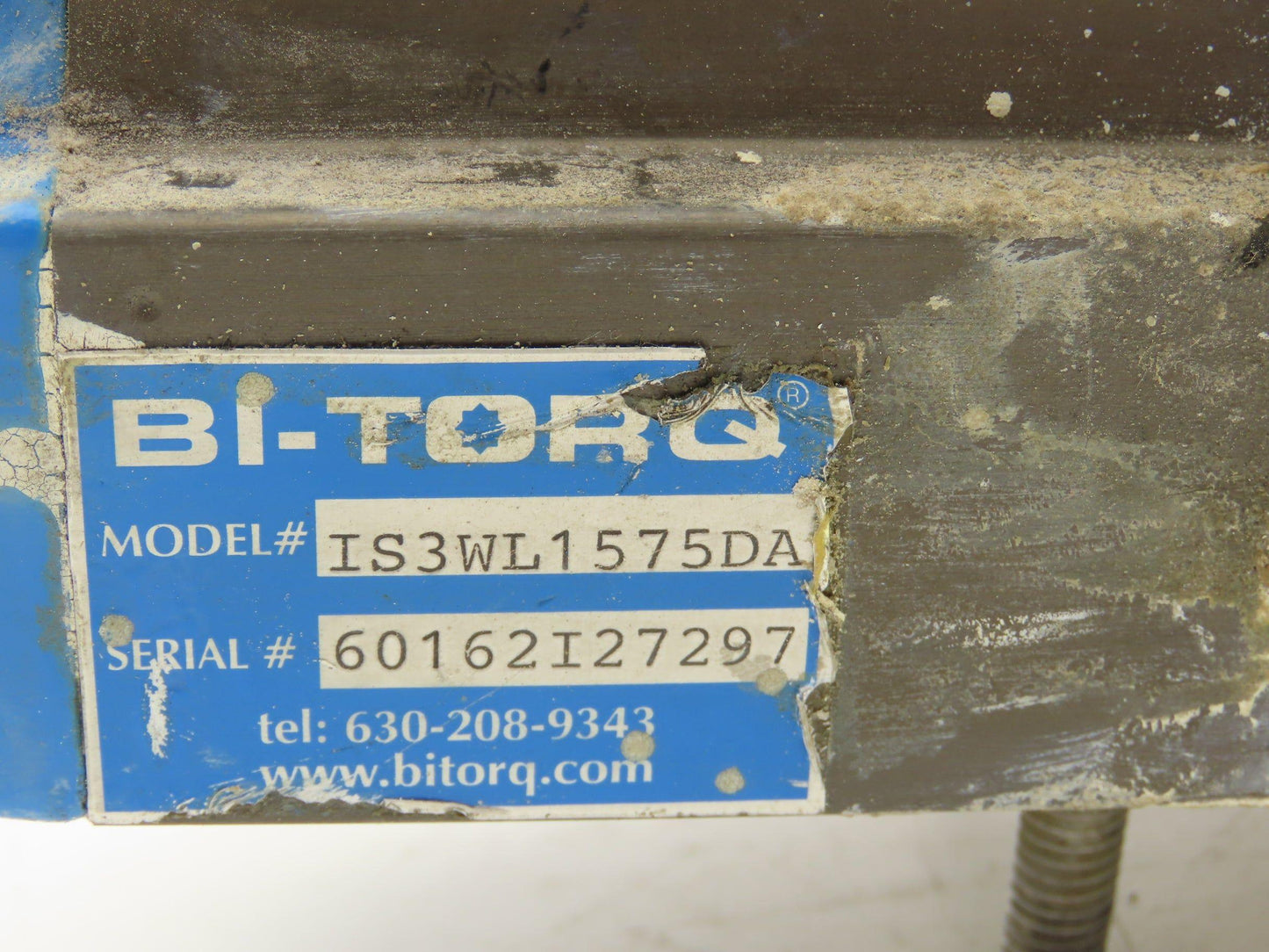 Bi-Torq IS3WL1575DA Valve Actuator Pneumatic Powered