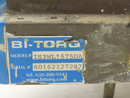 Bi-Torq IS3WL1575DA Valve Actuator Pneumatic Powered