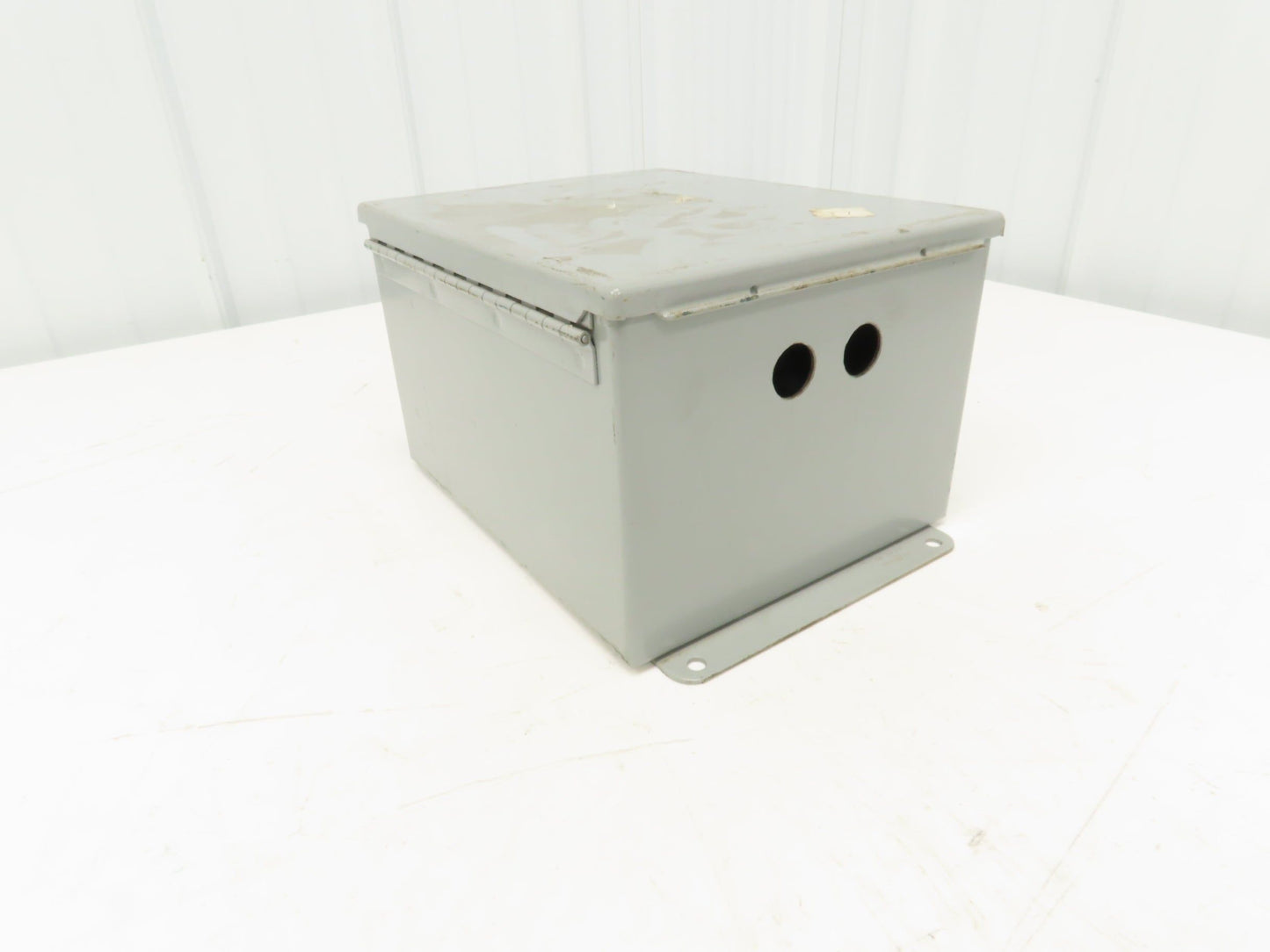 Hoffman A-10086CH Electrical Enclosure JIC Switch Panel Box 10x8x6" Wall Mount