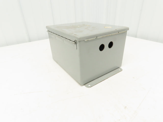 Hoffman A-10086CH Electrical Enclosure JIC Switch Panel Box 10x8x6" Wall Mount