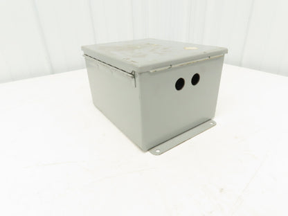 Hoffman A-10086CH Electrical Enclosure JIC Switch Panel Box 10x8x6" Wall Mount