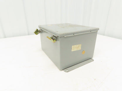 Hoffman A-10086CH Electrical Enclosure JIC Switch Panel Box 10x8x6" Wall Mount