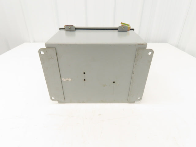 Hoffman A-10086CH Electrical Enclosure JIC Switch Panel Box 10x8x6" Wall Mount