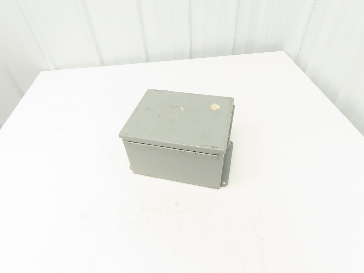 Hoffman A-10086CH Electrical Enclosure JIC Switch Panel Box 10x8x6" Wall Mount