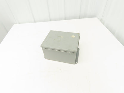 Hoffman A-10086CH Electrical Enclosure JIC Switch Panel Box 10x8x6" Wall Mount