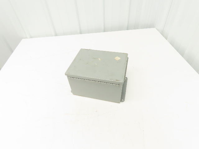 Hoffman A-10086CH Electrical Enclosure JIC Switch Panel Box 10x8x6" Wall Mount