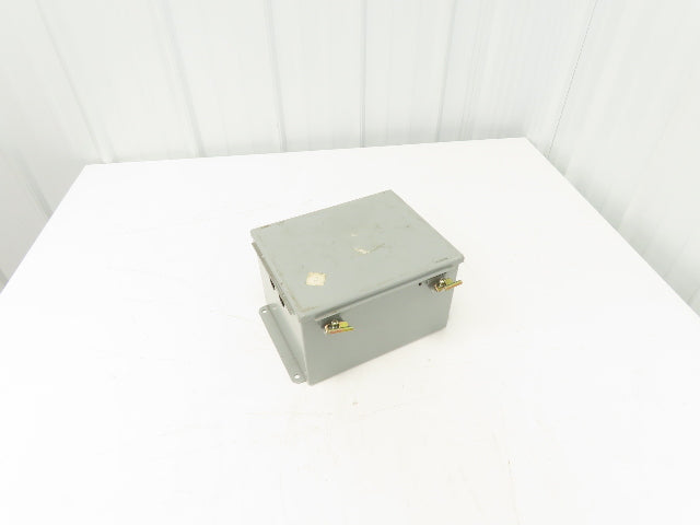 Hoffman A-10086CH Electrical Enclosure JIC Switch Panel Box 10x8x6" Wall Mount