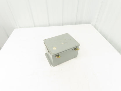 Hoffman A-10086CH Electrical Enclosure JIC Switch Panel Box 10x8x6" Wall Mount