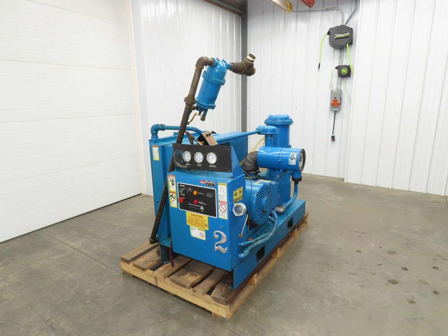 Quincy QST50ANA31SR Rotary Screw Air Compressor 50Hp 230/460V 3Ph 84606 Hours