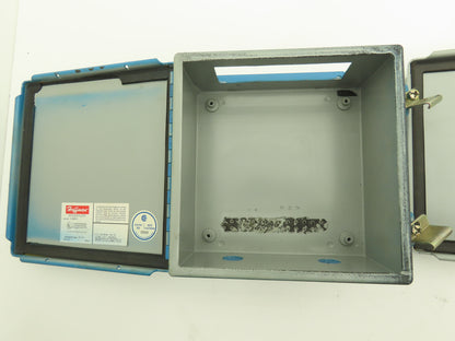 Hoffman A-808CH Electrical Enclosure JIC Switch Panel Box 8X8X4 Lot of 2