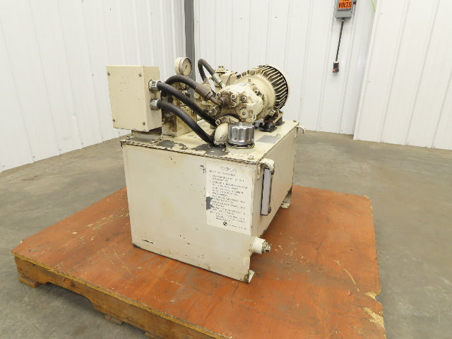 Rexroth A10VS16DFR1RP1 Hydraulic Power Unit 6GPM 3000 PSI 25 Gallon Tank 1.5kw