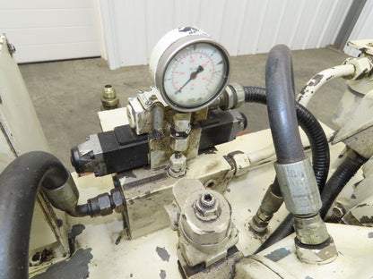 Rexroth A10VS16DFR1RP1 Hydraulic Power Unit 6GPM 3000 PSI 25 Gallon Tank 1.5kw