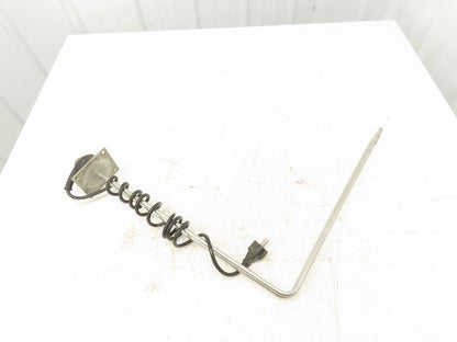 Wolfertze MaWo Immersion Tank Heater Element Stainless L-Tube 1600W 230V 20"x19"