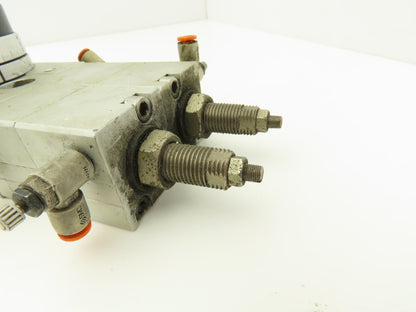 SMC MSZB20A Pneumatic Rotary Actuator Angular Gripper