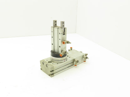 SMC MSZB20A Pneumatic Rotary Actuator Angular Gripper