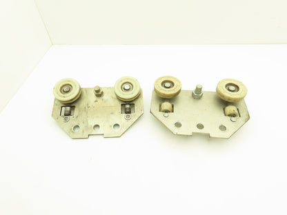 Overhead Crane Hoist Trolley 3" Wheels Lot of 2