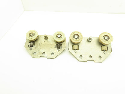 Overhead Crane Hoist Trolley 3" Wheels Lot of 2