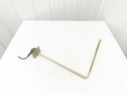 Wolfertze MaWo Immersion Tank Heater Element Stainless L-Tube 1600W 230V 20"x19"