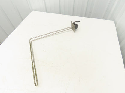 Wolfertze MaWo Immersion Tank Heater Element Stainless L-Tube 1600W 230V 20"x19"