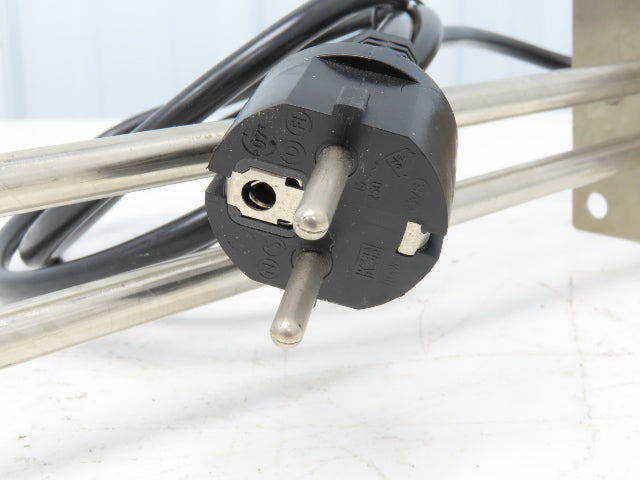 Wolfertze MaWo Immersion Tank Heater Element Stainless L-Tube 1600W 230V 20"x19"