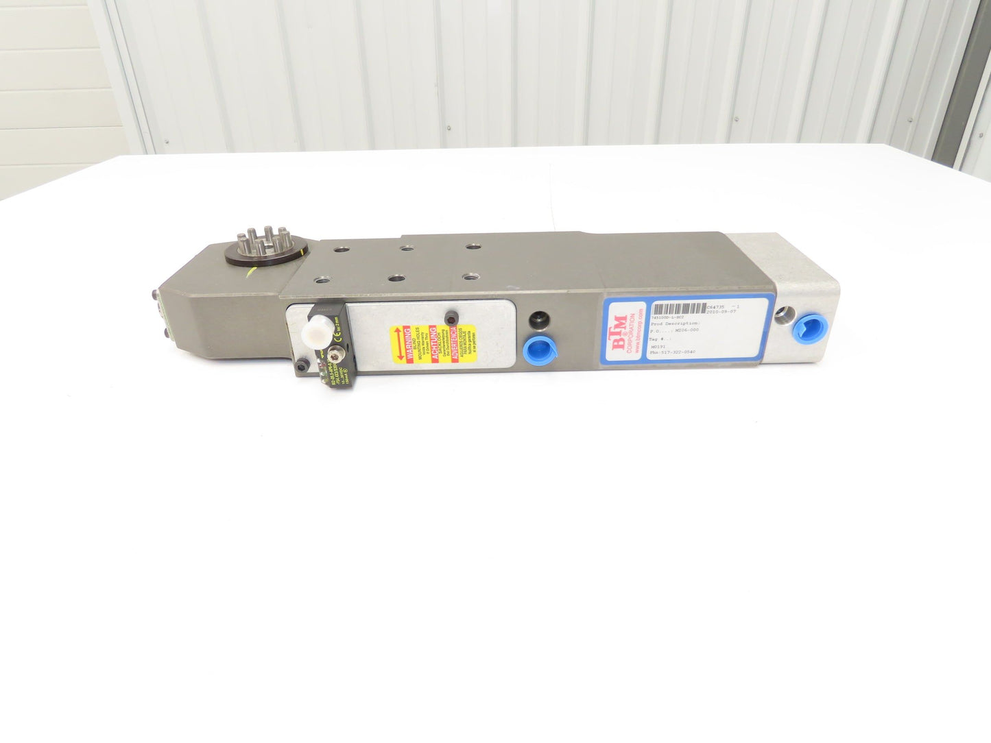 BTM 745100D-L-SC2 Pneumatic Solenoid Power Clamp MI06-000