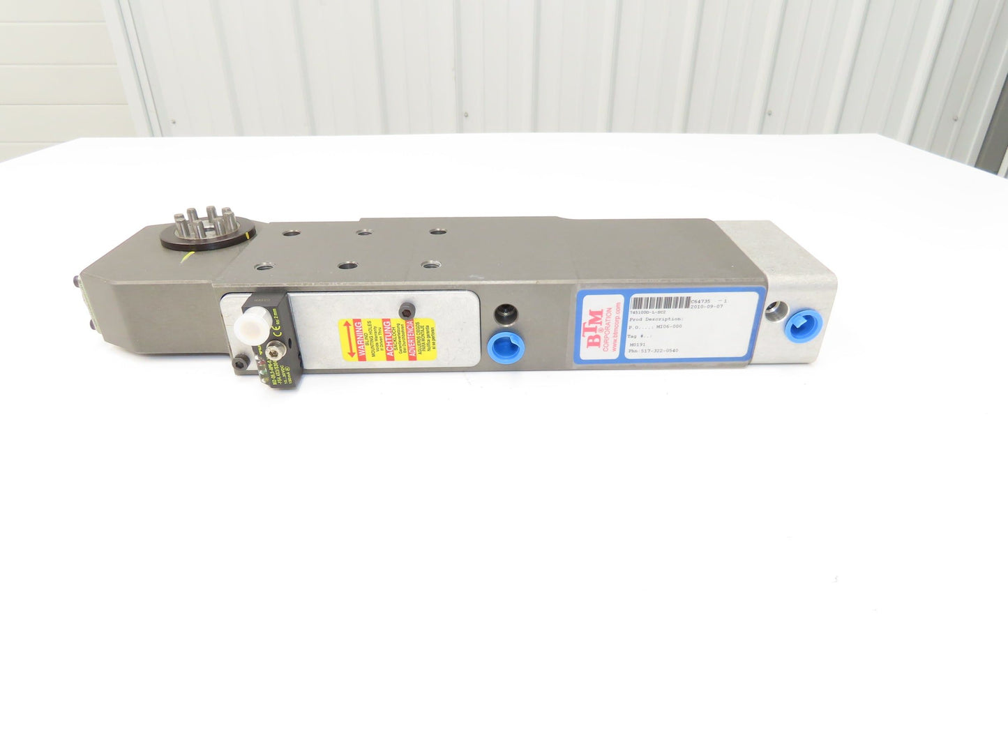 BTM 745100D-L-SC2 Pneumatic Solenoid Power Clamp MI06-000