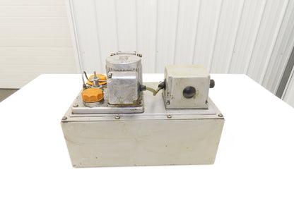 Showa YMAS-3 Automatic Oil Lubrication Piston Pump 12L Tank 110V Motor No 5