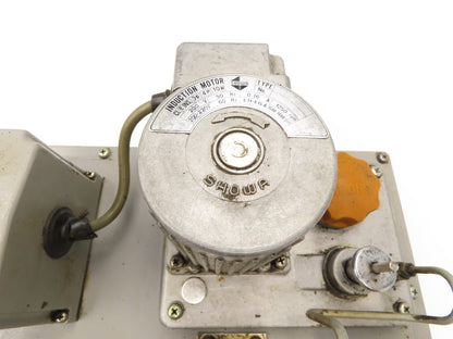 Showa YMAS-3 Automatic Oil Lubrication Piston Pump 12L Tank 110V Motor No 5