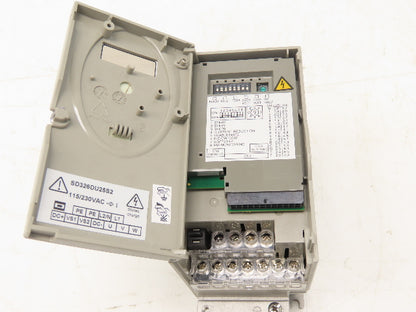 Schneider Electric SD326DU25S2 Stepper Motor AC Drive 230V 1Ph REV 1.013