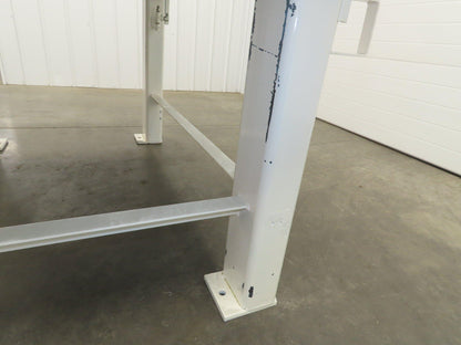 1/2" Thick Top Steel Fabrication Welding Layout Table Work Bench 71"x48"x34"