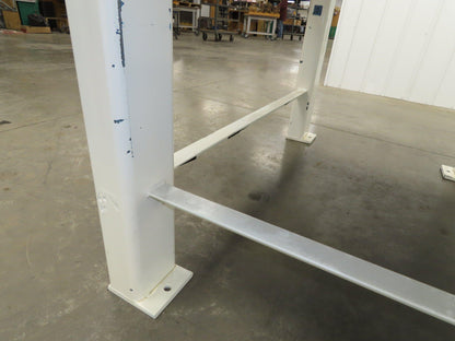 1/2" Thick Top Steel Fabrication Welding Layout Table Work Bench 71"x48"x34"