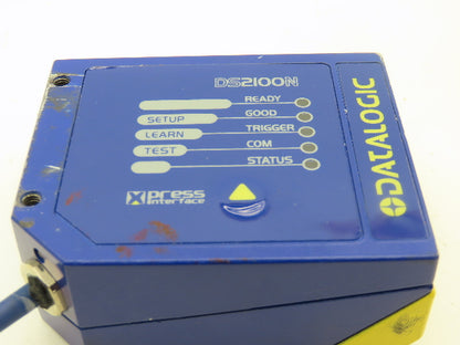 Datalogic DS2100N-1210 Fixed Mount Barcode Scanner 10-30V 12.2 Dist 10.24" Field