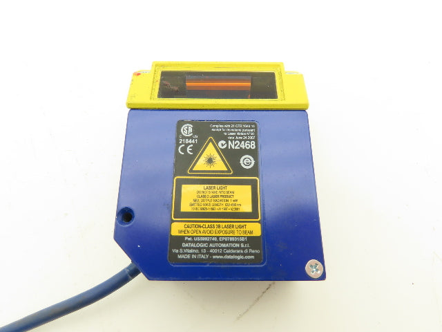 Datalogic DS2100N-1210 Fixed Mount Barcode Scanner 10-30V 12.2 Dist 10.24" Field