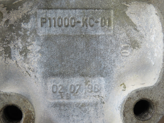 Locke P11000-KC-01 Insulator High Voltage Gray Porcelain 15" H 11" Dia.