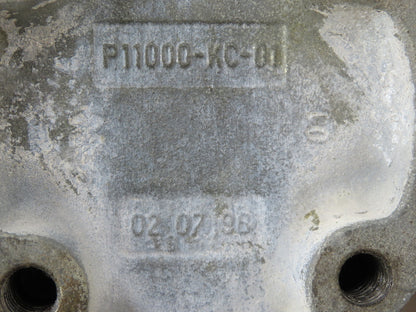 Locke P11000-KC-01 Insulator High Voltage Gray Porcelain 15" H 11" Dia.