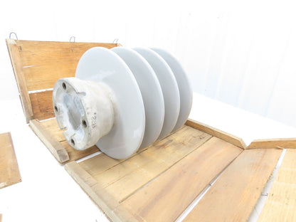 Locke P11000-KC-01 Insulator High Voltage Gray Porcelain 15" H 11" Dia.