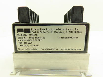 Power Electronics SM4A1S Smooth Move Soft Start 4 Amp Single Speed 200-480V