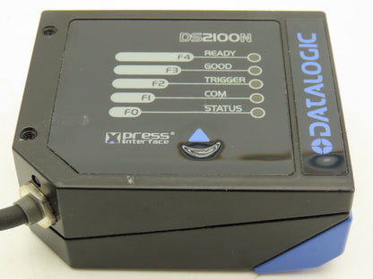 Datalogic DS2100N-1210 Fixed Mount Barcode Scanner 10-30V 12.2 Dist 10.24" Field