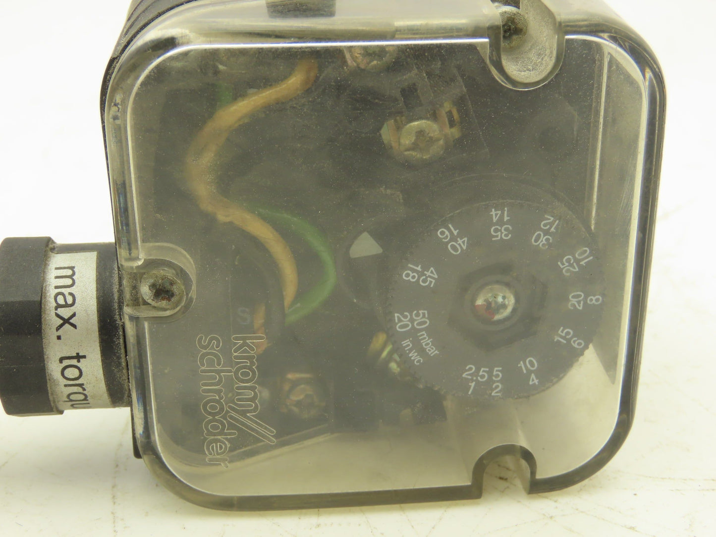 Krom Schroder DG50T Air/Gas Pressure Switch 8.5psi 1-20 In-Wc  Lot of 3