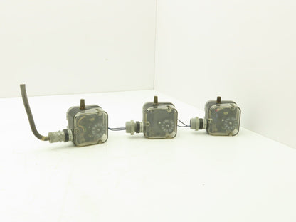Krom Schroder DG50T Air/Gas Pressure Switch 8.5psi 1-20 In-Wc  Lot of 3