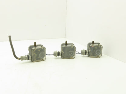 Krom Schroder DG50T Air/Gas Pressure Switch 8.5psi 1-20 In-Wc  Lot of 3